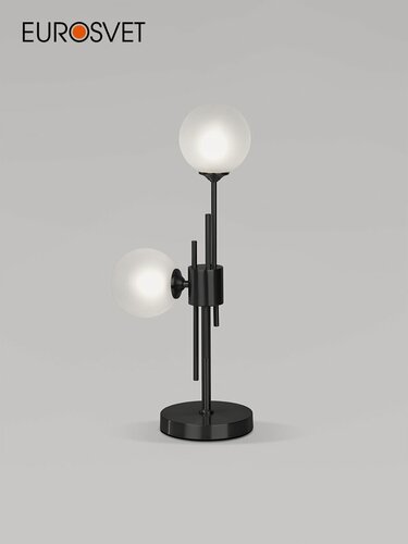 Изображение товара Настольная лампа / Светильник настольный Eurosvet Volver 01383/2, G9, цвет черный
