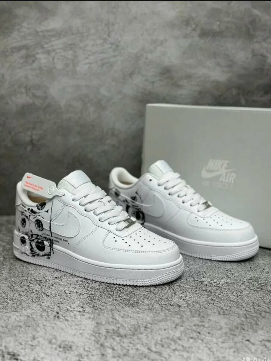 Кроссовки NIKE Air Force 1, размер 42, белая — фото 1