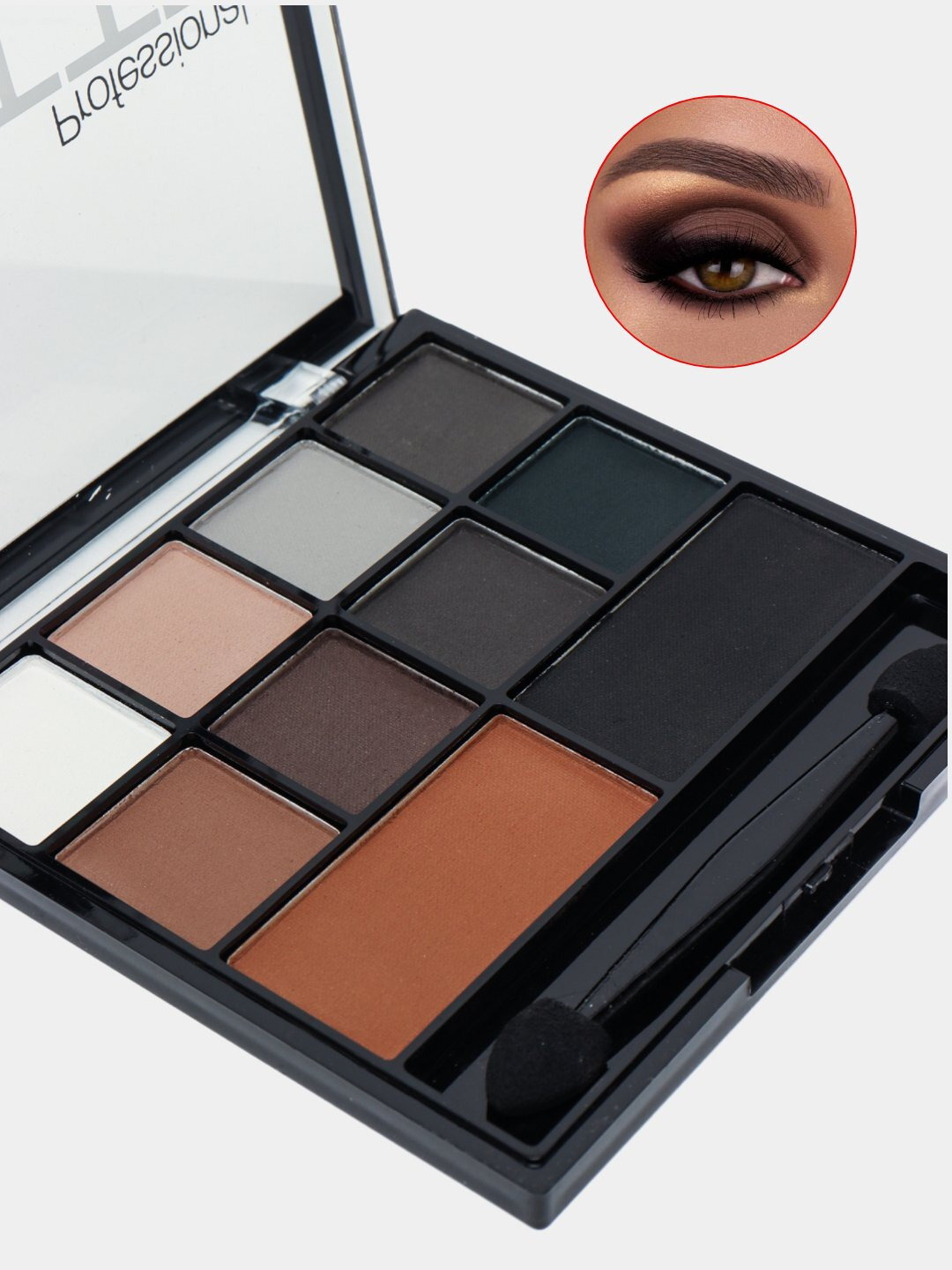 Тени для век MATTE PROFESSIONAL COLOR s.f.r, гипоаллергенные, матовые