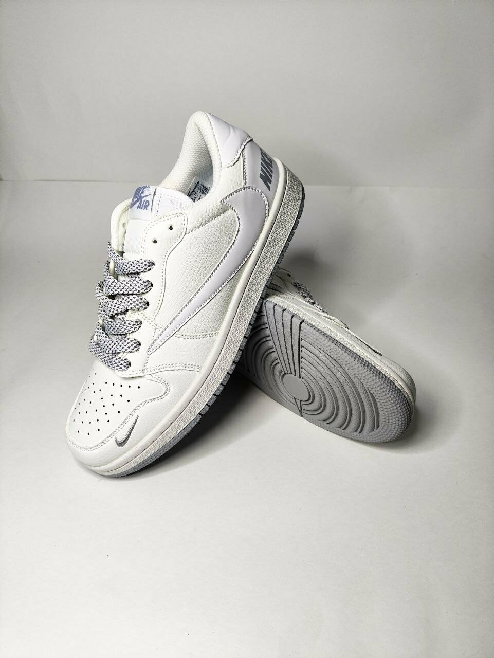 Кроссовки NIKE nike travis scott, размер 40 EU, white — фото 1