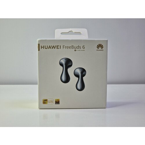 фото Беспроводные наушники huawei freebuds 6, (t0020), черный (55038130)
