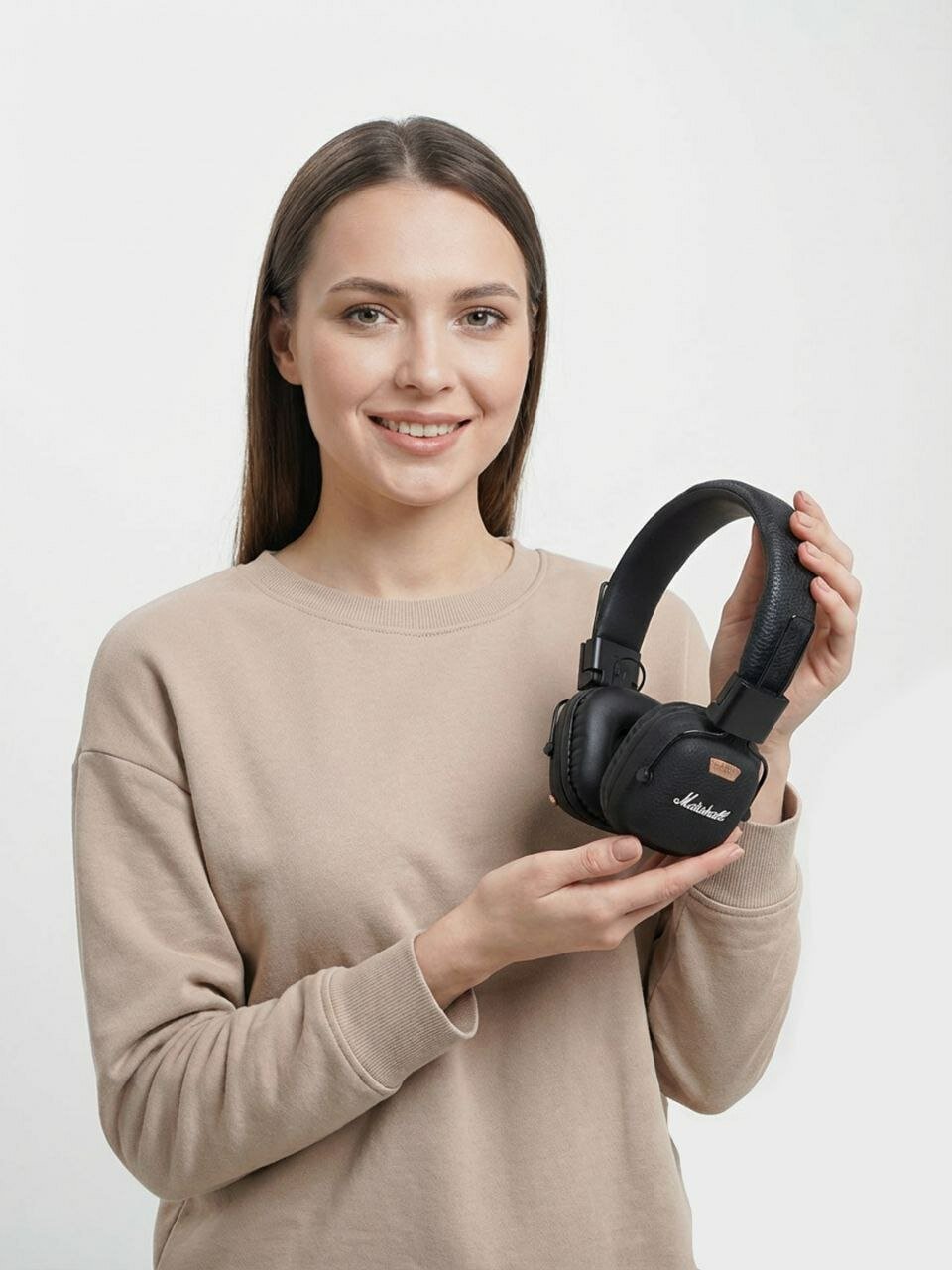 Наушники Marshall Major IV, с микрофоном, до 80 ч работы, Bluetooth 5.0, Marshall 4 — фото 1