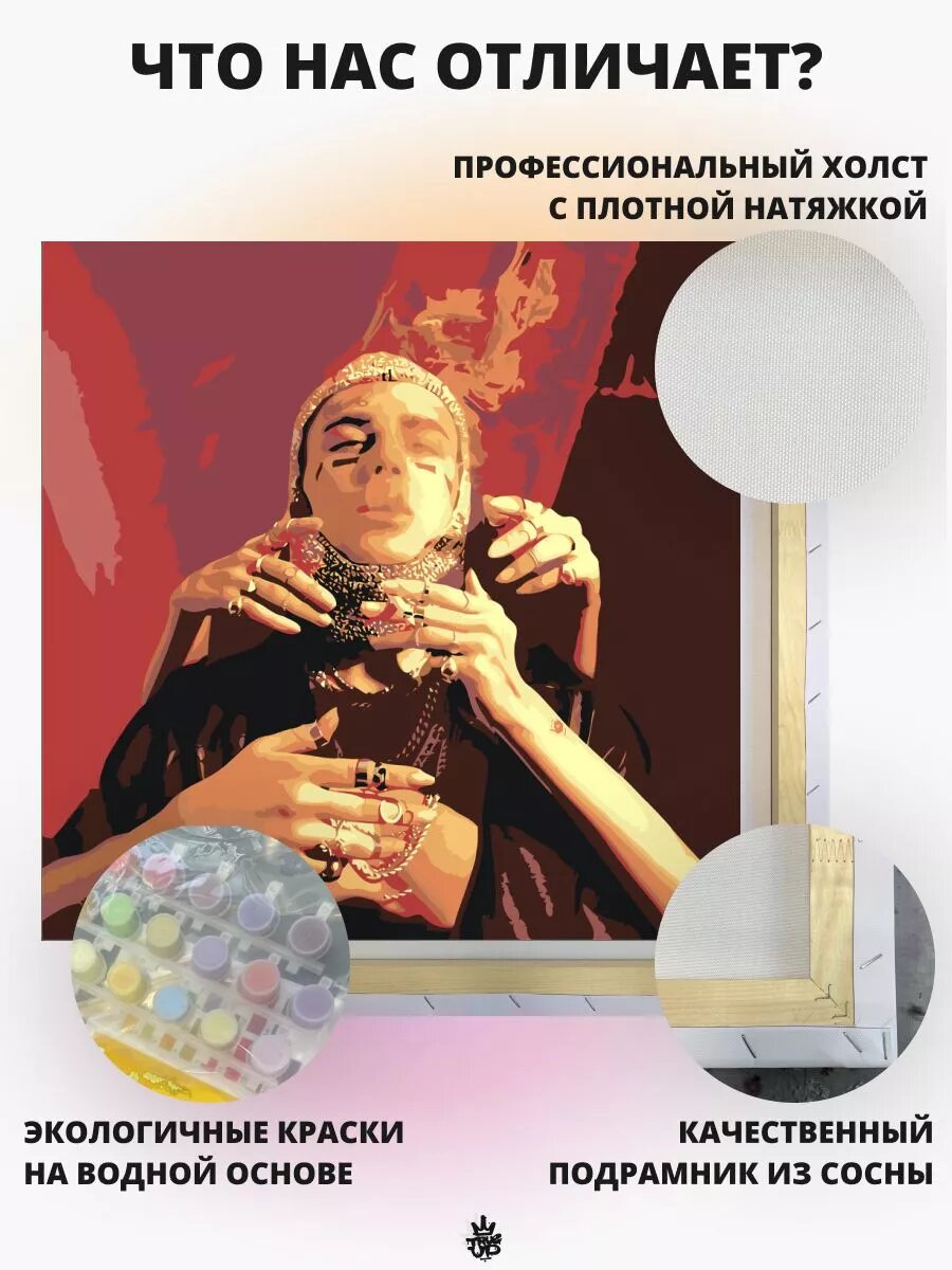 FACE картина по номерам на холсте — фото 1