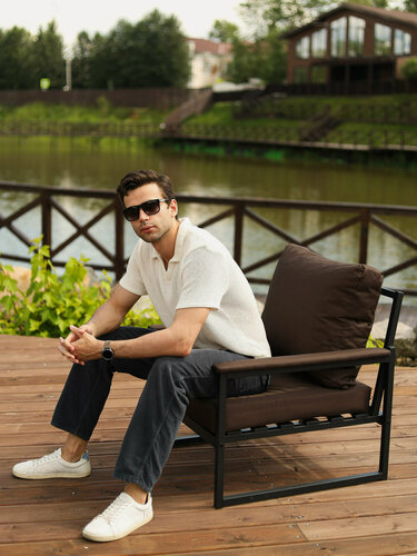 Изображение товара Кресло дачное садовое Stur / Oxford / Коричневый