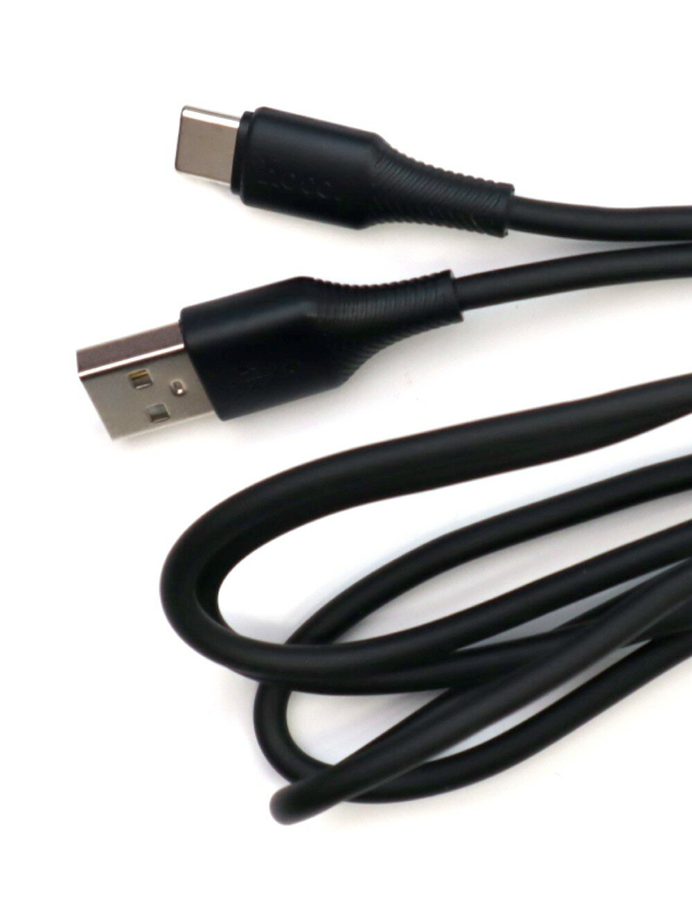 Кабель USB - Type-C (Am-Cm) Hoco X120, 3A, 1 м, цвет: чёрный — фото 1