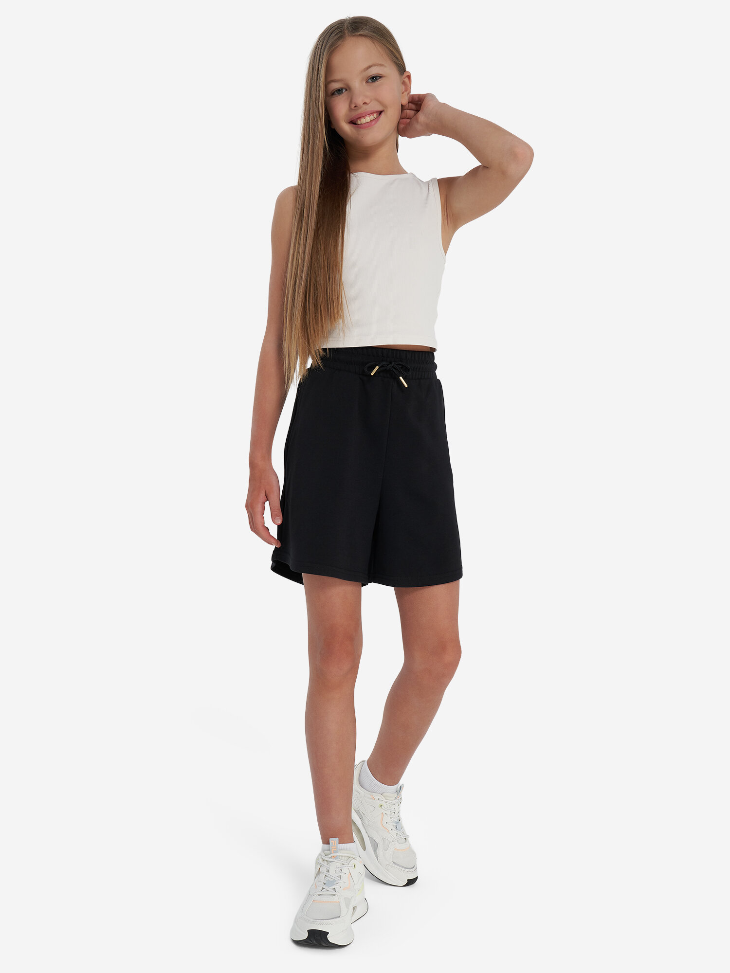 Шорты Fila, размер 146-152, черный — фото 1