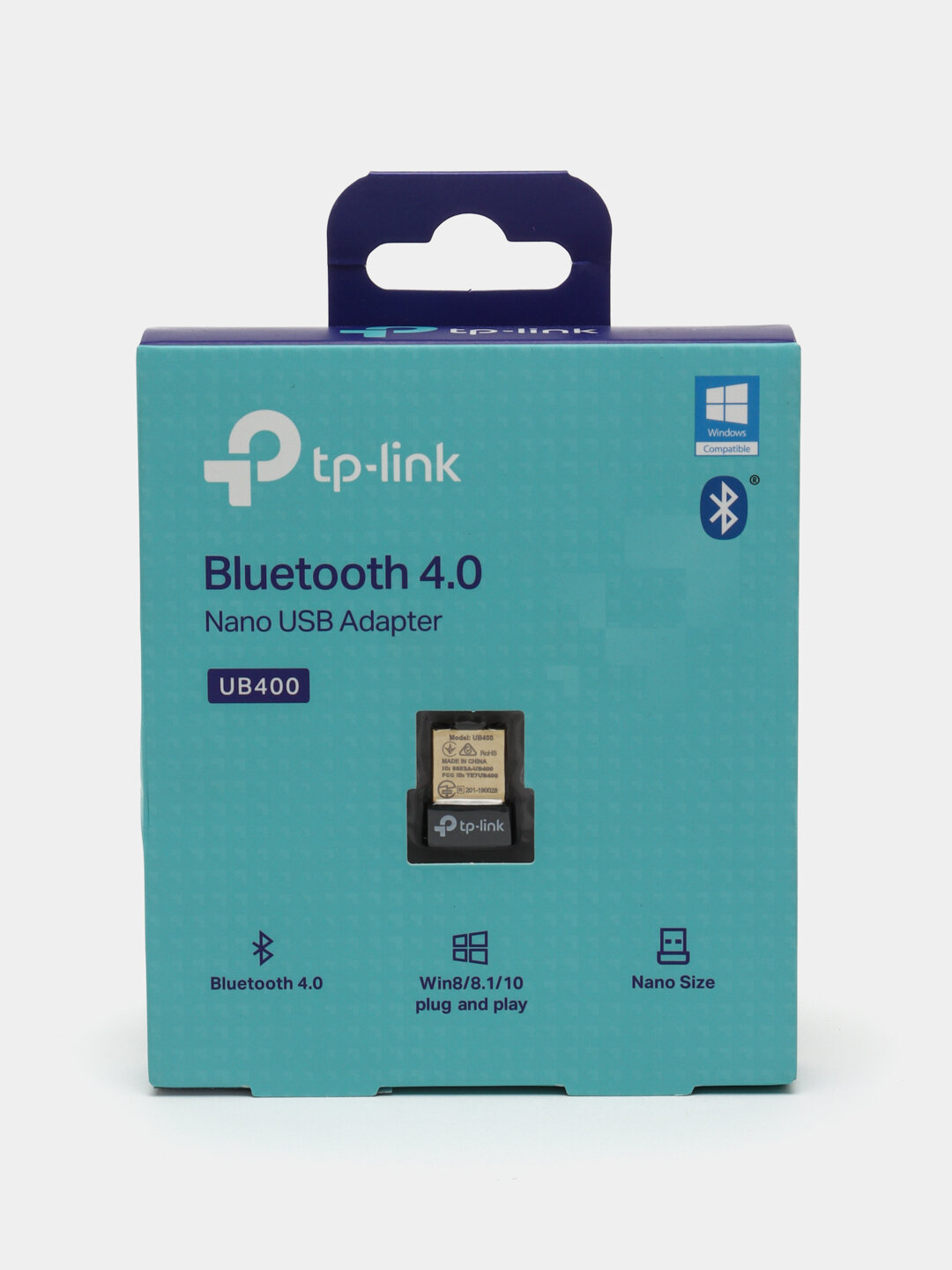 USB‑адаптер, TP-Link UB400, Ультракомпактный , Bluetooth 4.0 — фото 1