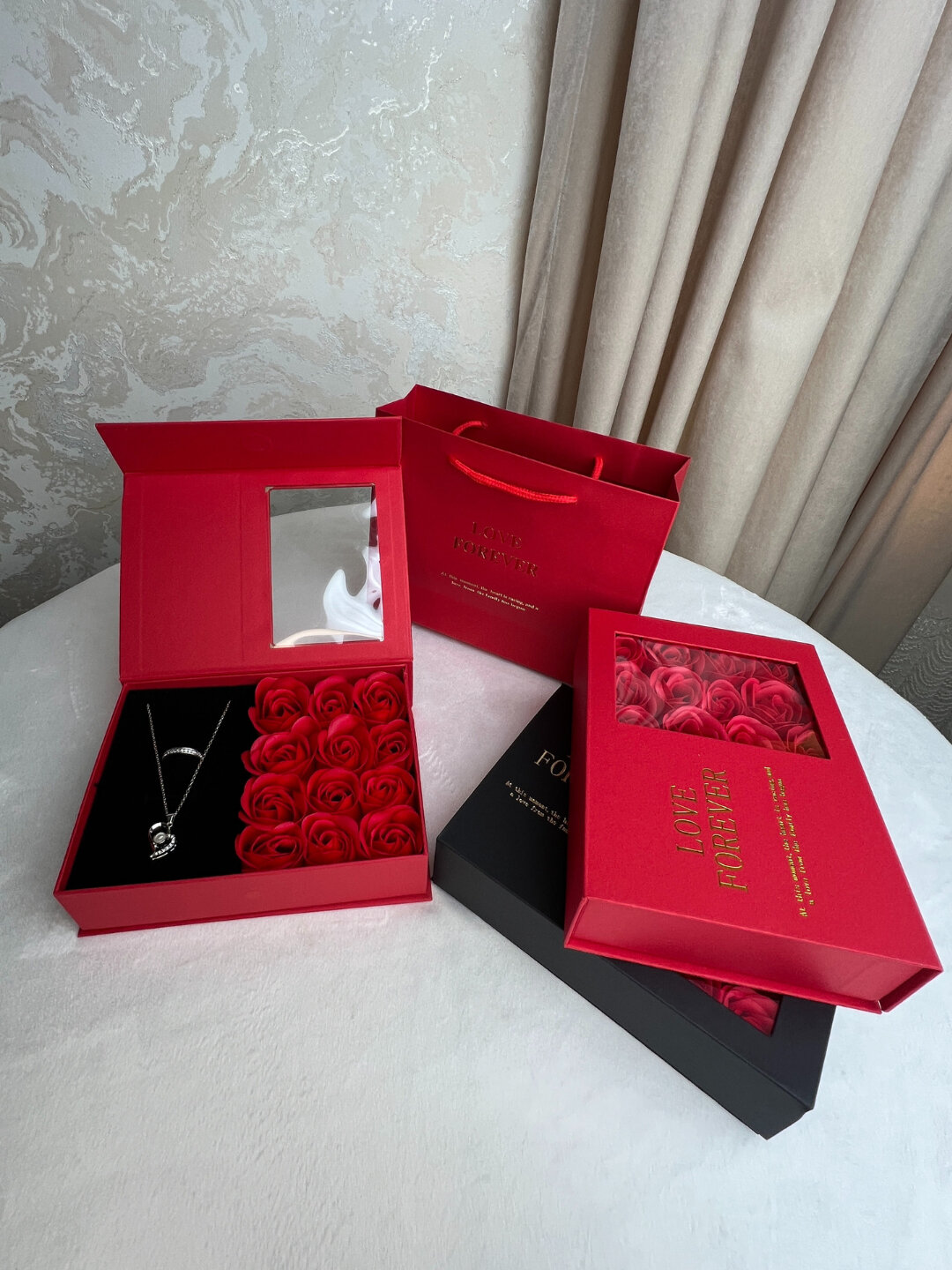 Подарочный набор с кулоном девушке, любимой, женщине, отличный подарок на праздник Рамадан