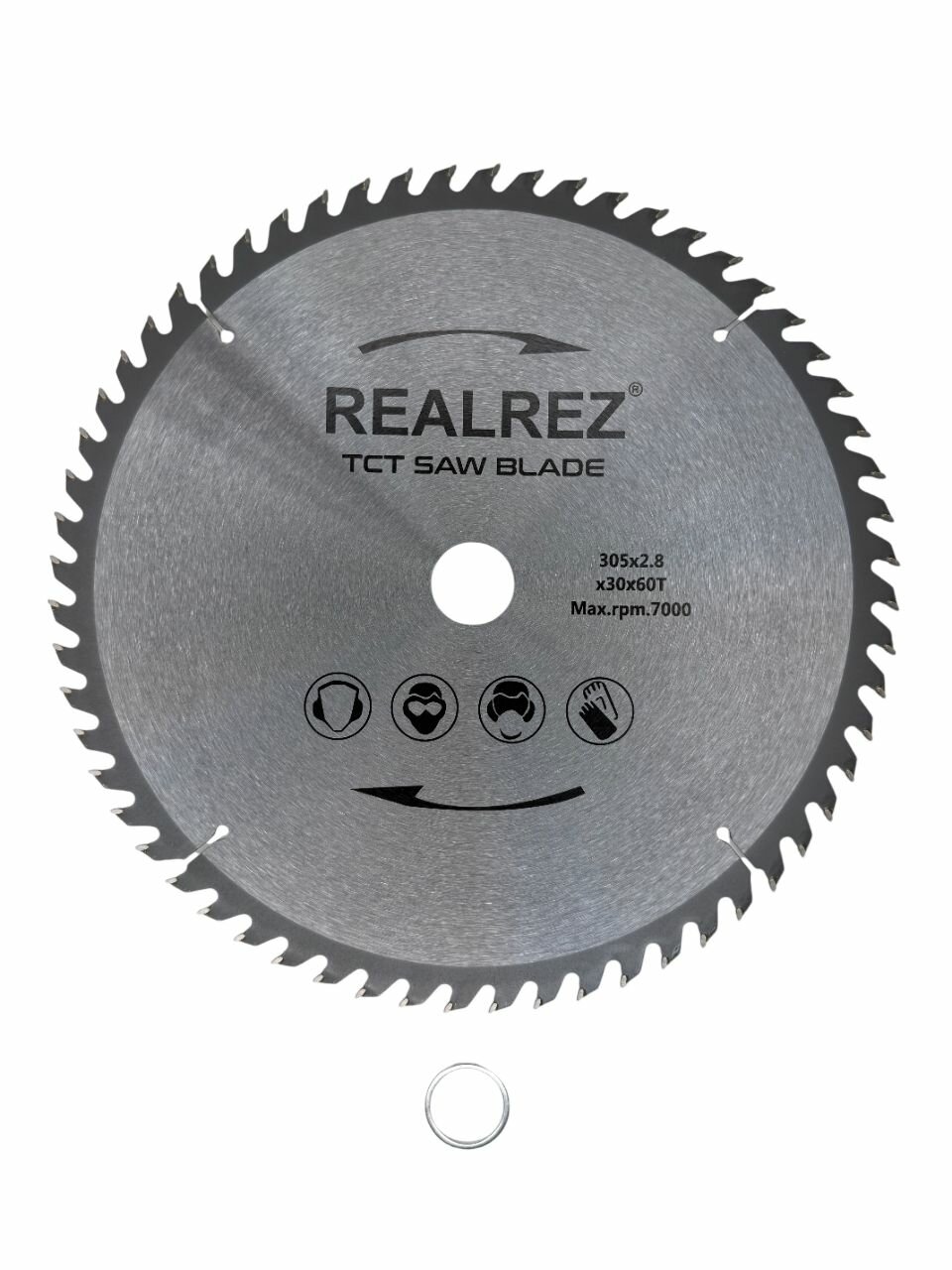 Пильный диск по дереву REALREZ 305x30/25.4 мм 60 зубьев