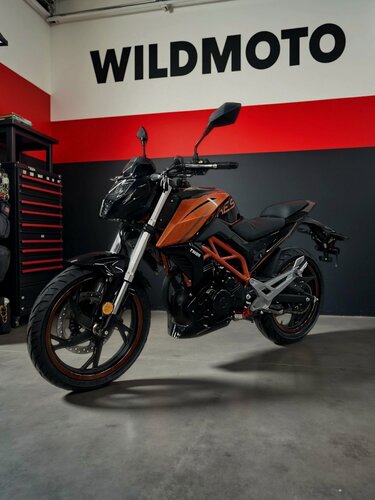 Изображение товара Мотоцикл дорожный С ❗ПТС❗ TMBK DUKES 200 Loncin 6-ступенчатая коробка передач