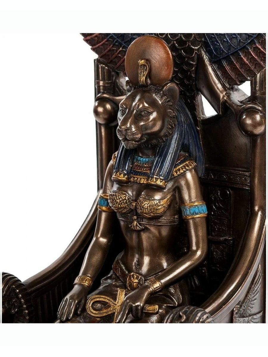 Статуэтка Сехмет - древнеегипетская богиня (Бастет), 28*12,5*13см — фото 1