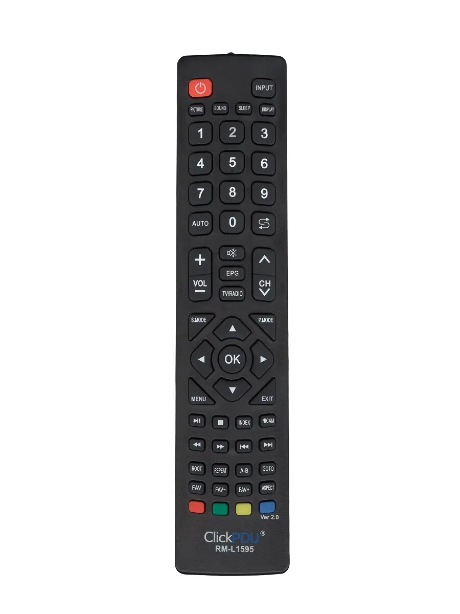 Пульт универсальный RM-L1595 ver2.0 к тв Telefunken