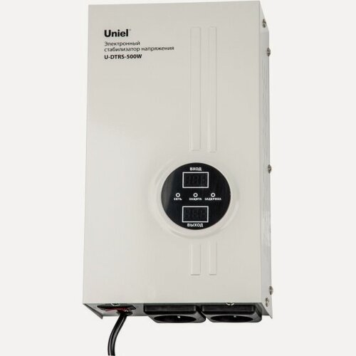 Изображение товара Стабилизатор напряжения ультратонкий Uniel U-DTRS-500W