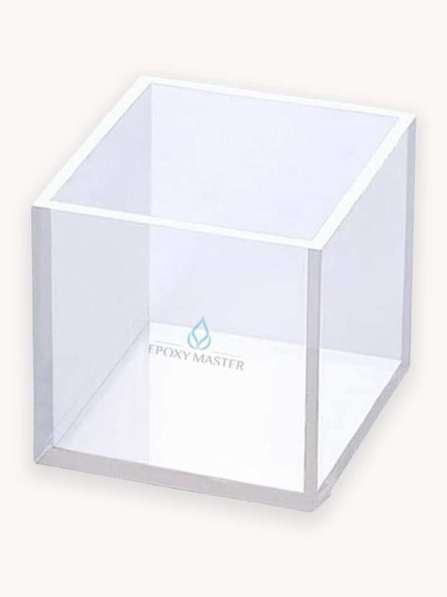 Силиконовый молд для эпоксидной смолы EPOXYMASTER Куб, 10см