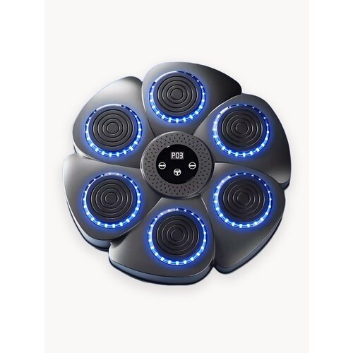 Настенный электронный Боксерский тренажер музыкальный, интерактивный тренажер с музыкой, блютуз, Лапы боксерские