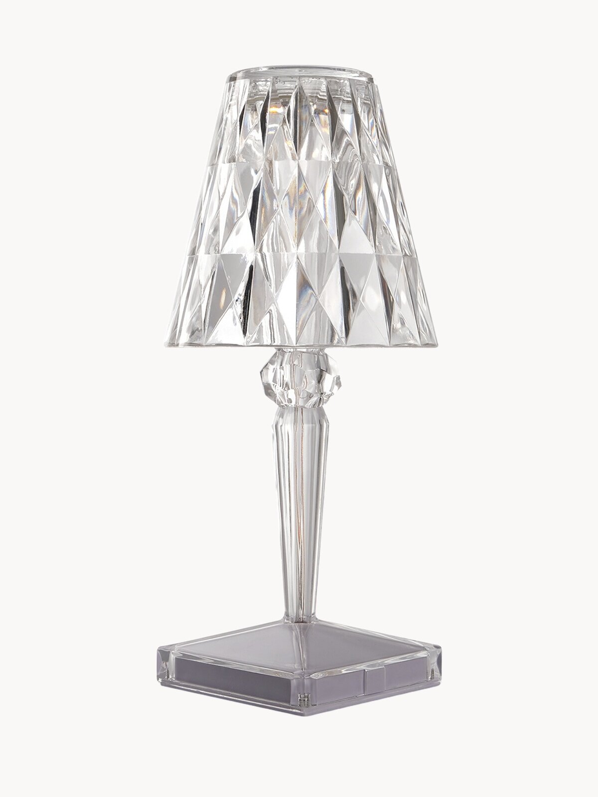 Светодиодный настольный светильник ФАZA кристалл CTL1-USB-cl