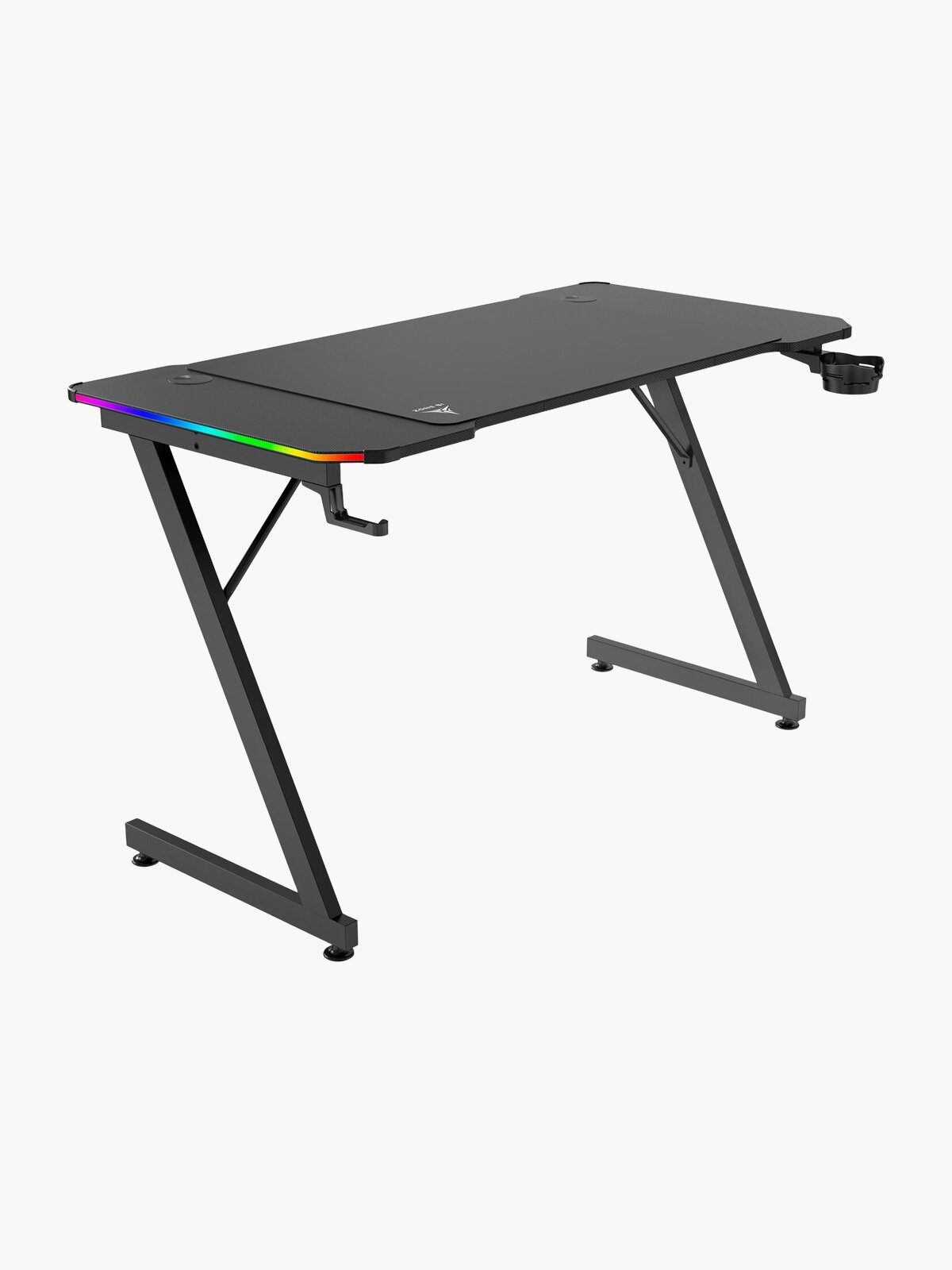 Игровой стол ZONE 51 TRINE 160 RGB, Black, черный, RGB-подсветка