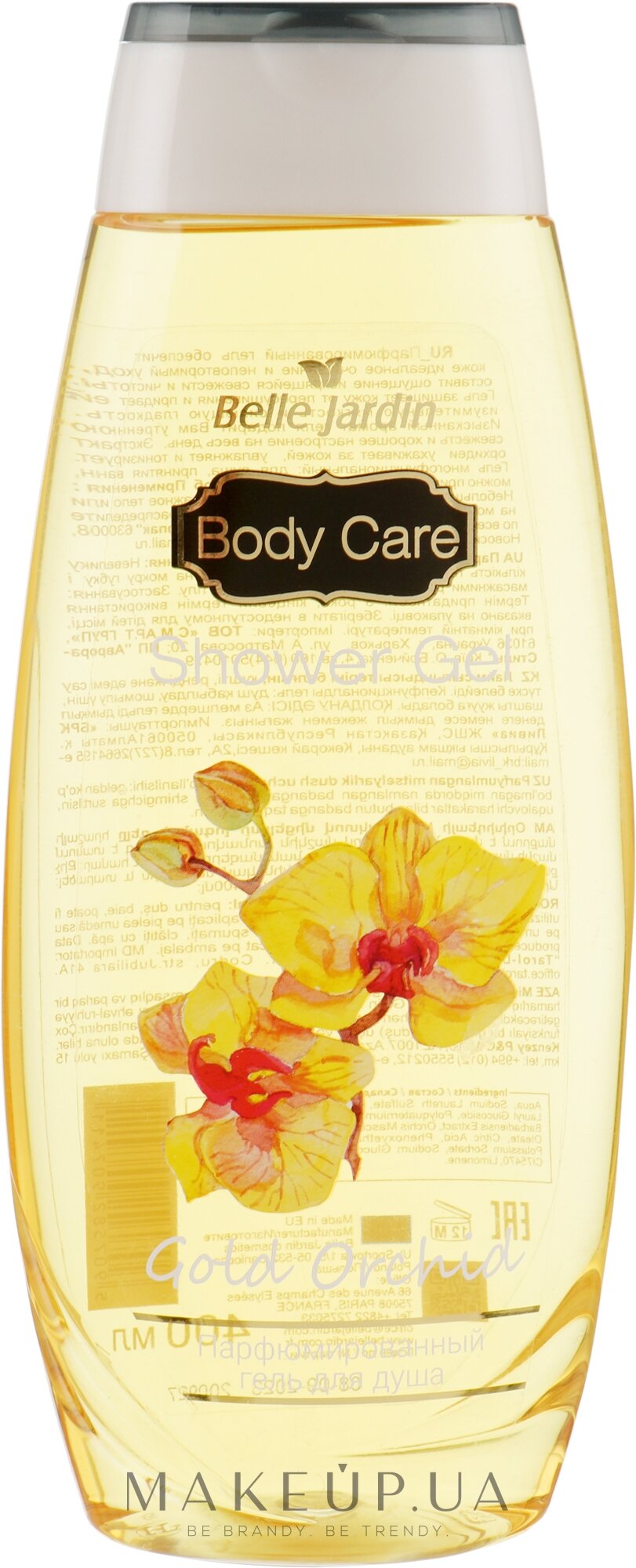 Гель для душа Belle Jardin Body Care Золотая Орхидея, 400 мл