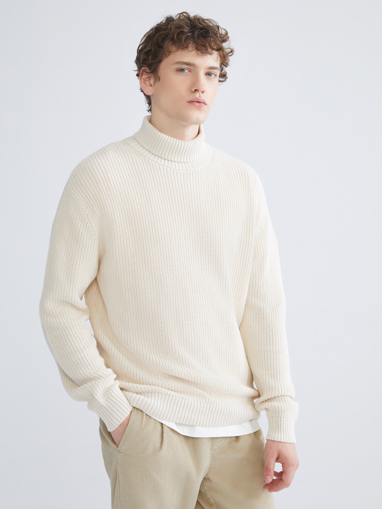 Свитер LC Waikiki, размер XL, , beige melange