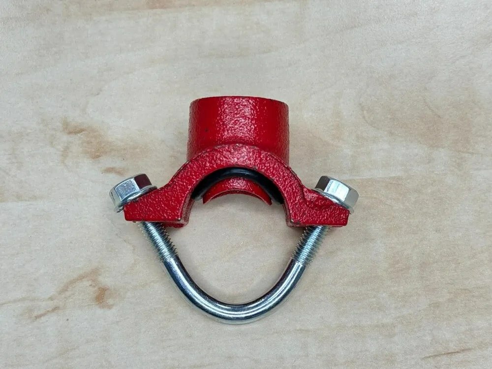 Седелка на трубу 34мм. Отвод резьбовой малый (34х3/4") DINARM