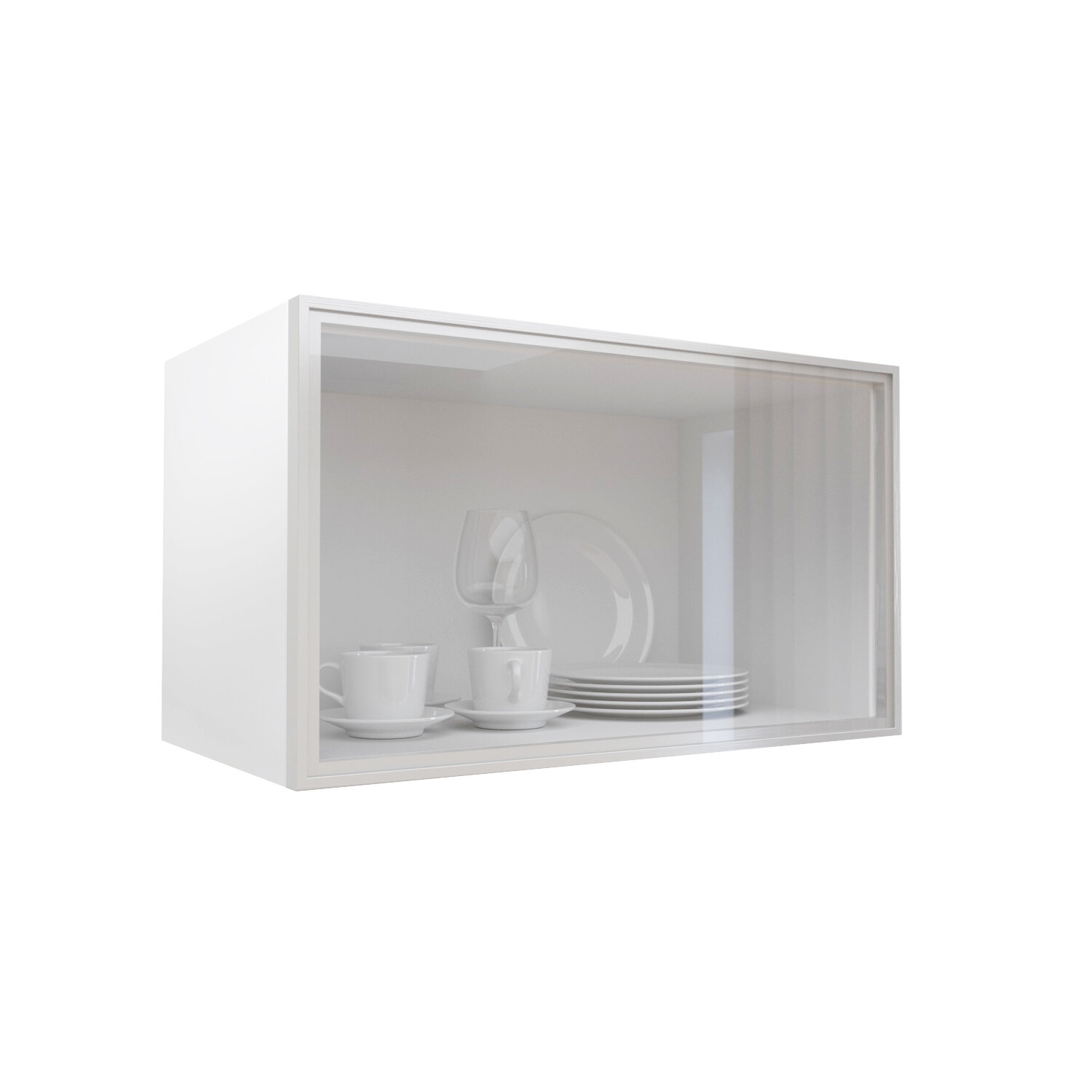 Фасад из алюминиевого профиля со стеклом Aluminum Glass 597х381 см алюминий браш/бесцветное