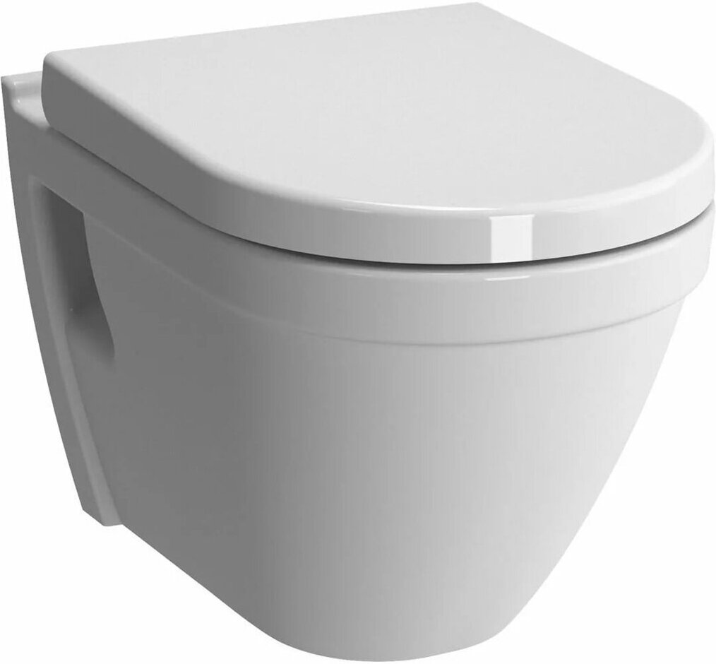 VitrA Унитаз подвесной VitrA S50 Rim-Ex 7740B003-0075 безободковый без сиденья