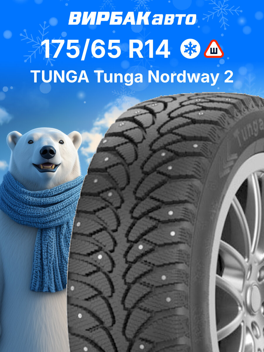 Зимние шины TUNGA Tunga Nordway 2 175/65R14 82Q