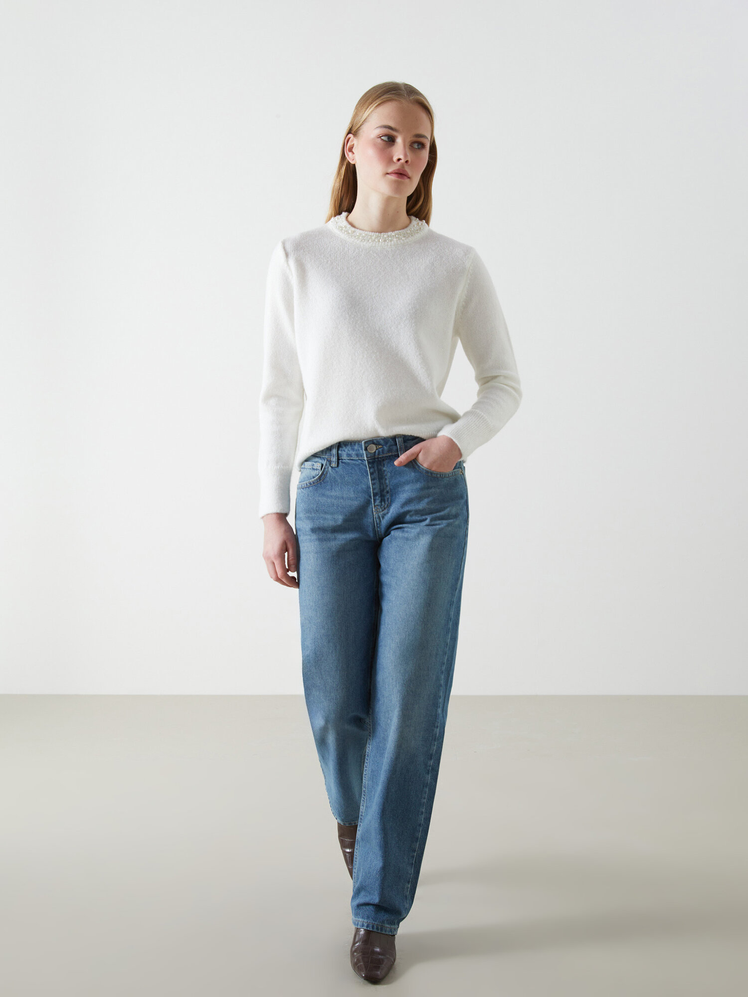 Джинсы классические LC Waikiki, размер 32, синий