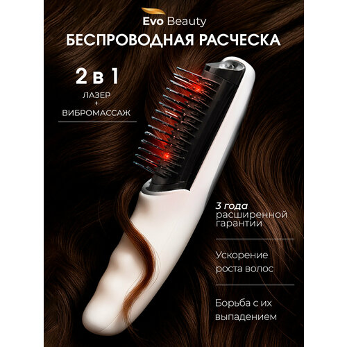 Лазерная расчёска от выпадения и для роста волос, массажер электрический для головы