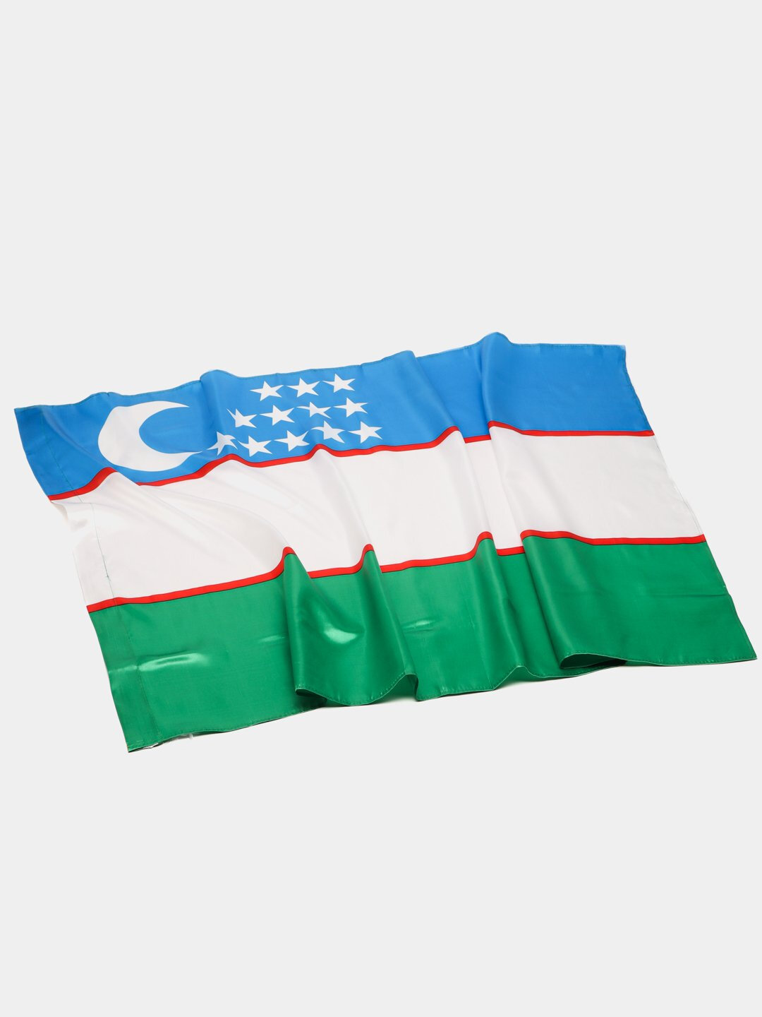 Флаг Узбекистана, Размер 150х70 см