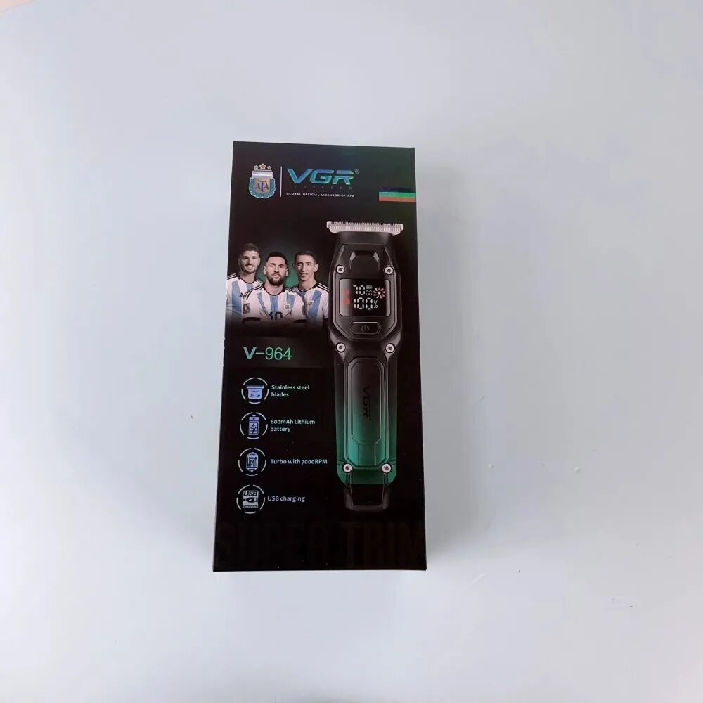 Электробритва VRG , для бороды, усов, волос, нержавеющая сталь — фото 1