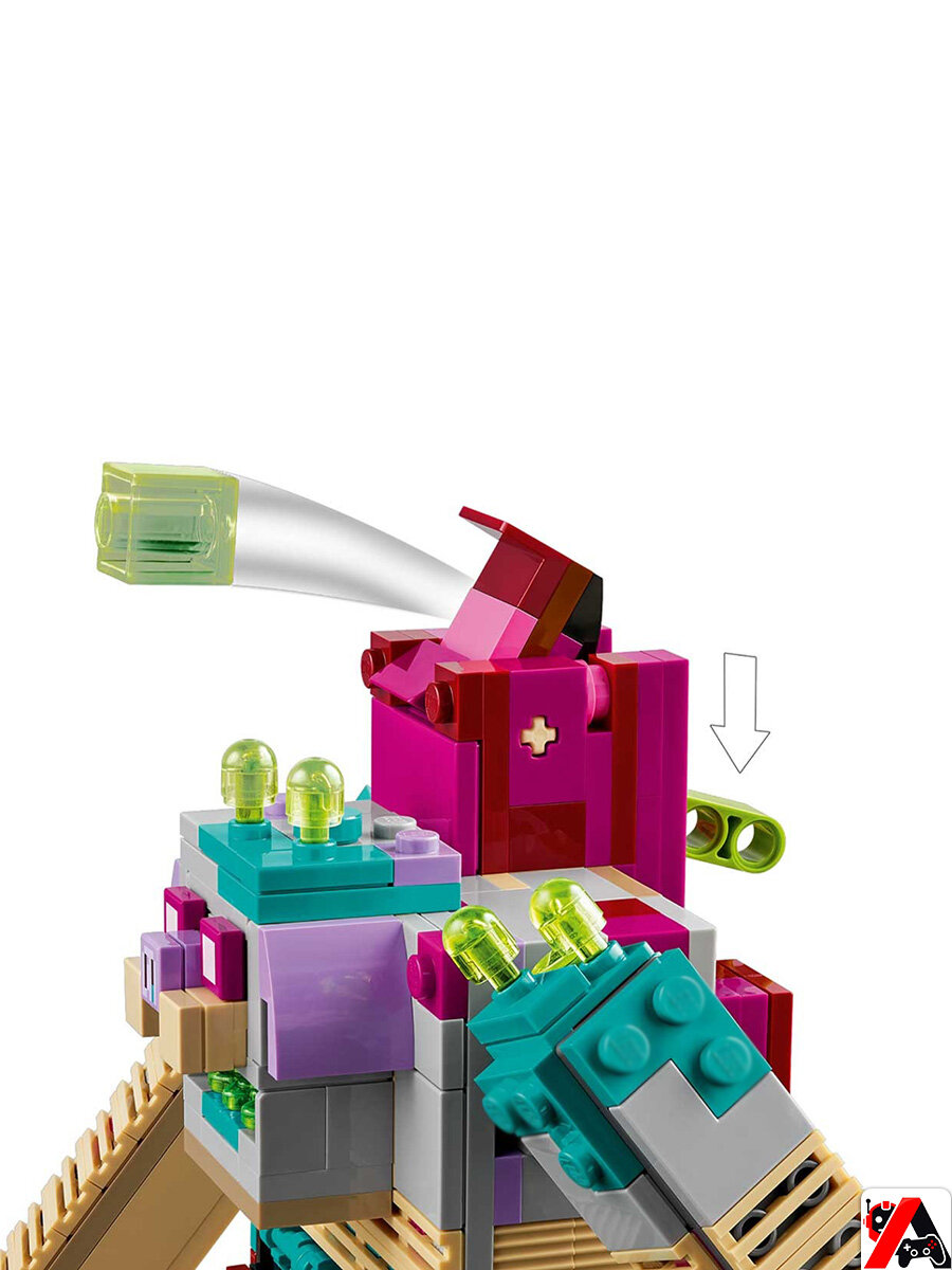 Конструктор Майнкрафт Схватка с Пожирателем — фото 1