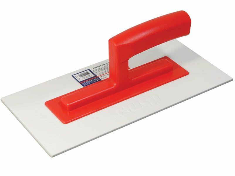 Гладилка плоская пластиковая 280х140 мм Белая