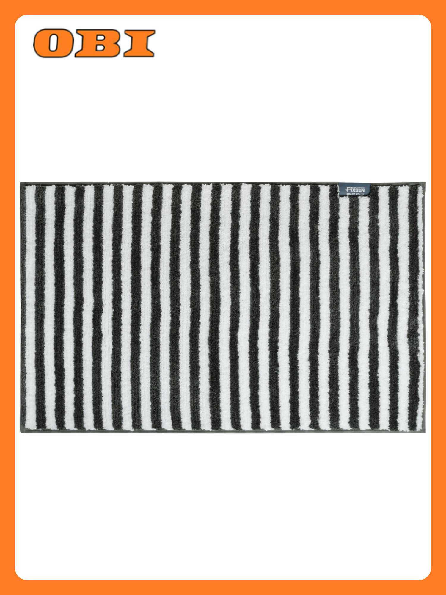 Коврик для ванной Liner серый 50х80 см