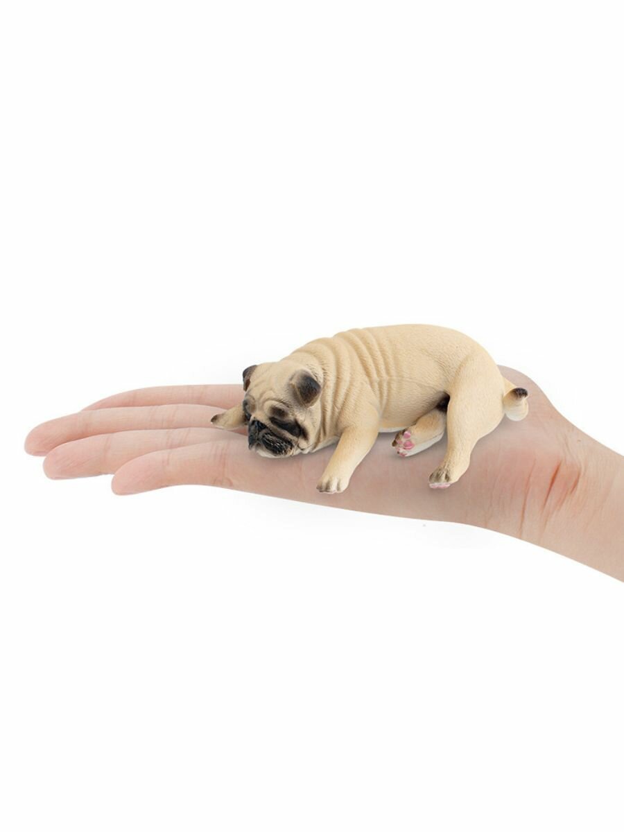 Фигурка собака Спящий Мопс — фото 1