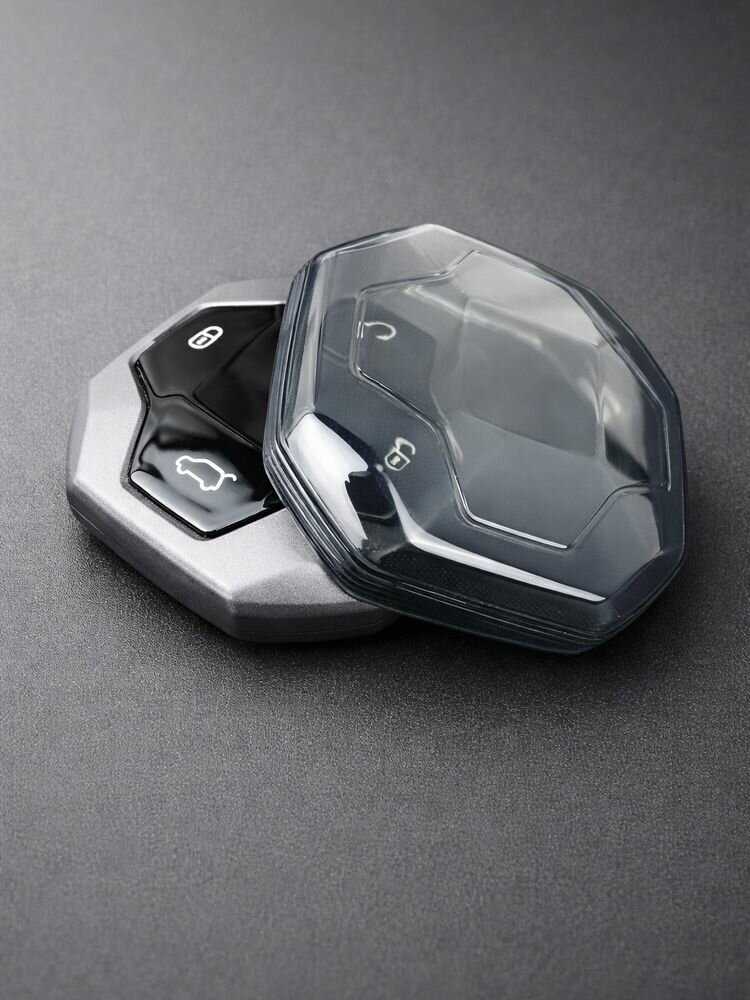Чехол футляр для ключа Chery Jetour, T01L, TPU, Черный