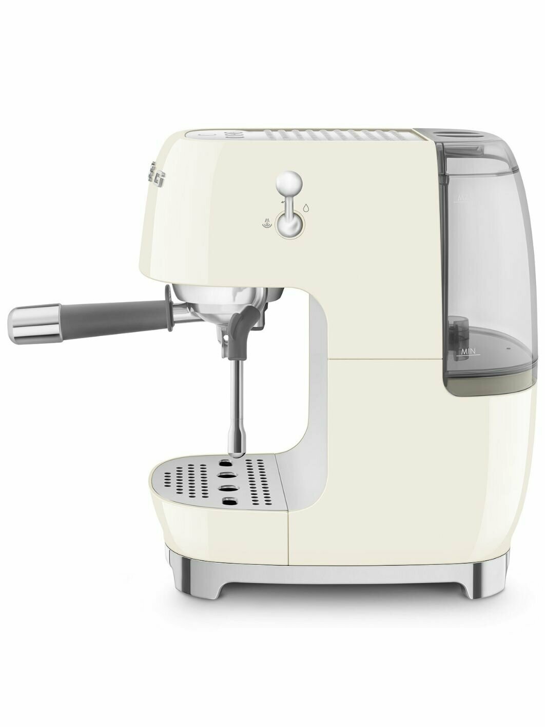 Кофеварка рожковая SMEG ECF03CREU, кремовый — фото 1