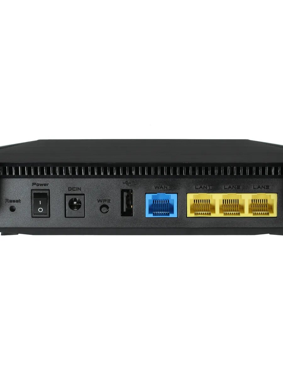 Роутер беспроводной RT-AX53U, 3 LAN, 1000 Мбит/с, 4 802.11n — фото 1