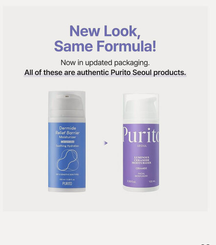 Изображение товара Крем Purito Барьерный крем с керамидами / Luminous ceramide Moisturizer 100 мл.