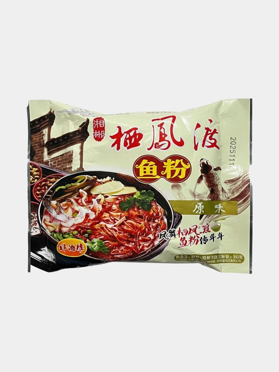 Fish Rice, китайская рисовая лапша с рыбой — фото 1