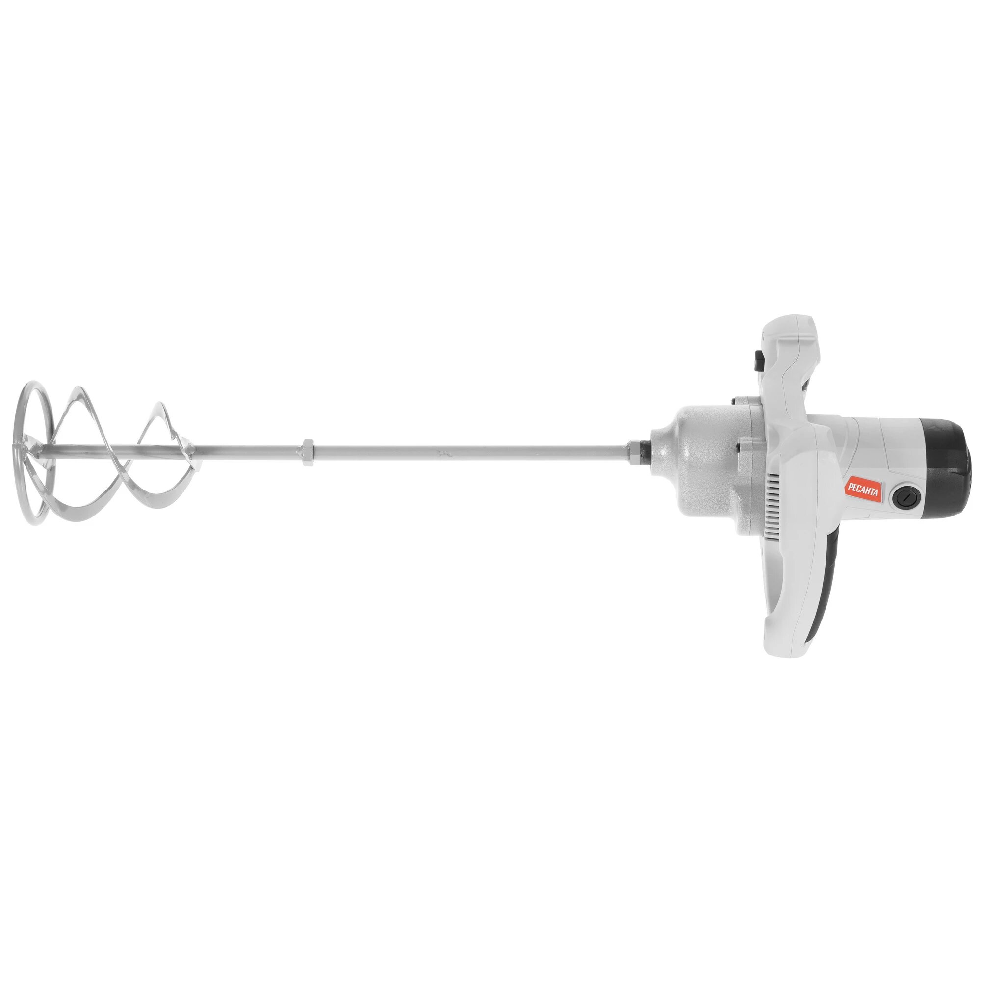 Строительный миксер Ресанта СМ-1600Э-2 (75/20/1) серый, 1600 Вт