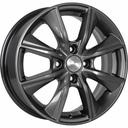 Колесный литой диск СКАД Порту R15x6 4x100 ET40 CB67.1 Graphite