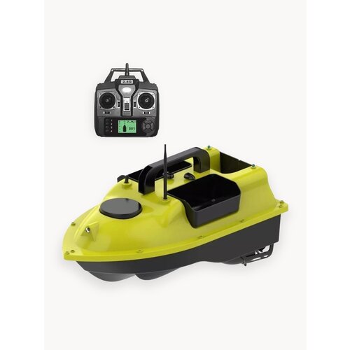 Прикормочный кораблик для рыбалки с GPS