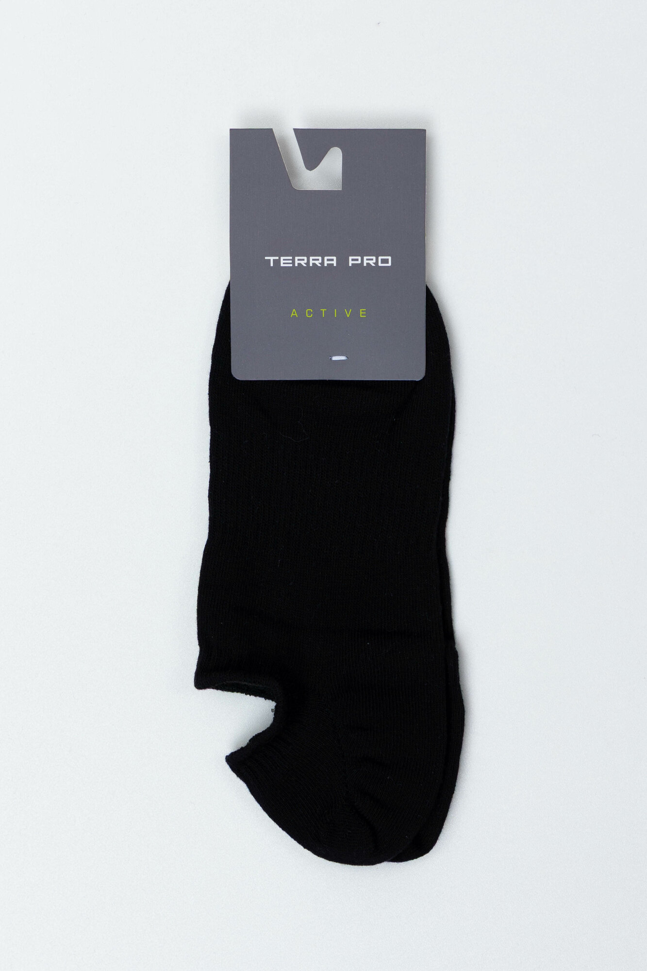 Носки спортивные TERRA PRO, размер 1, black