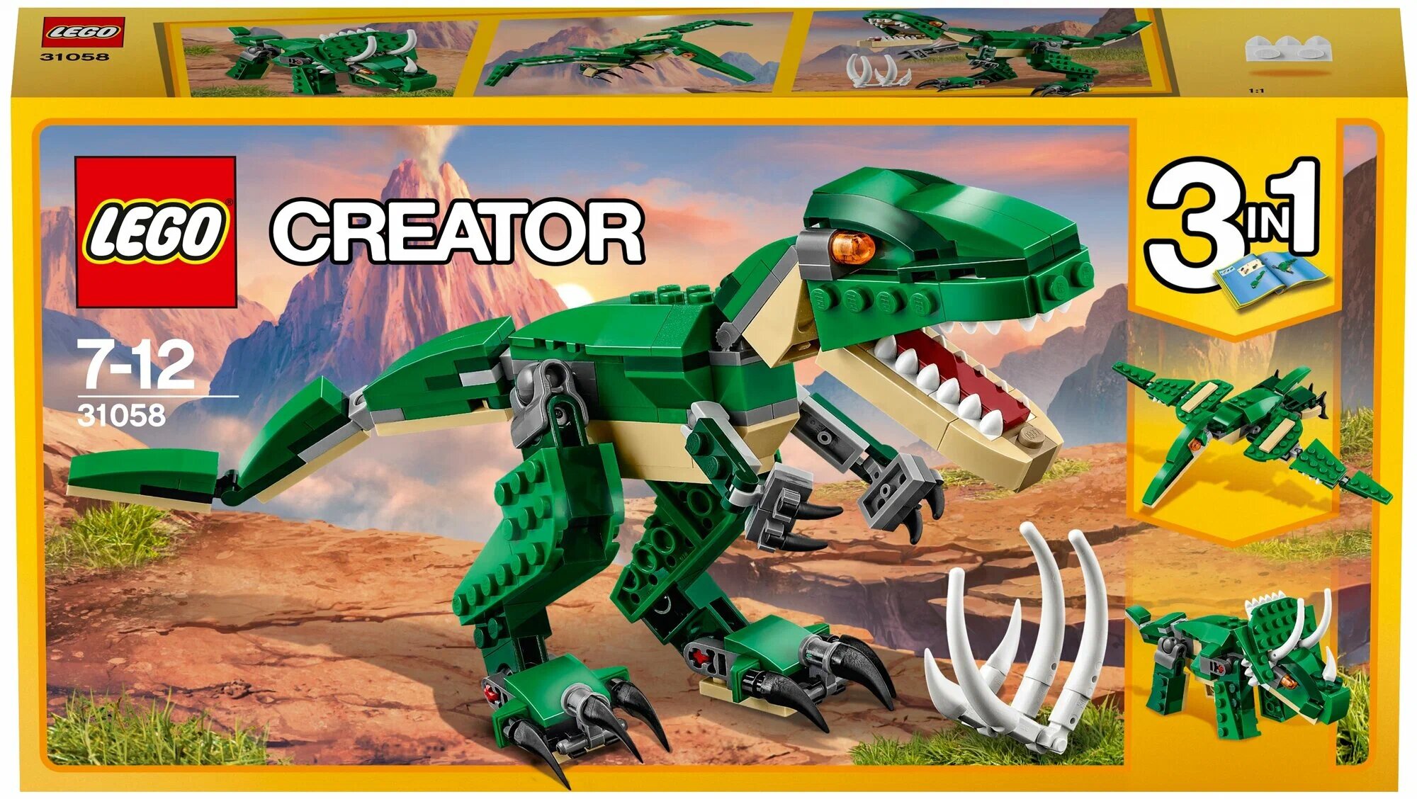 Конструктор LEGO Creator 31058 Могучие динозавры