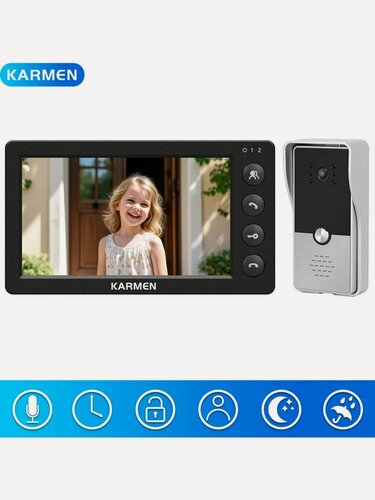 Изображение товара 7-дюймовый домофон для дома