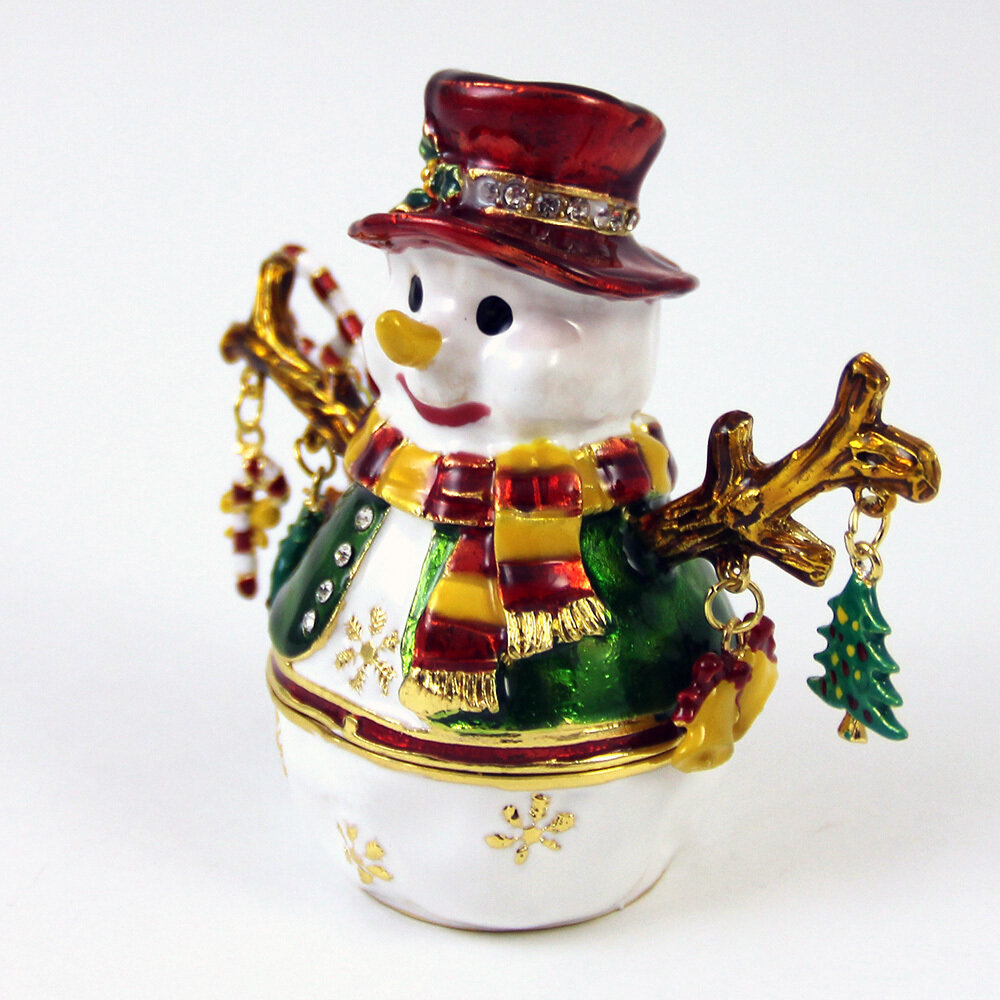 Шкатулка "Снеговик" — фото 1