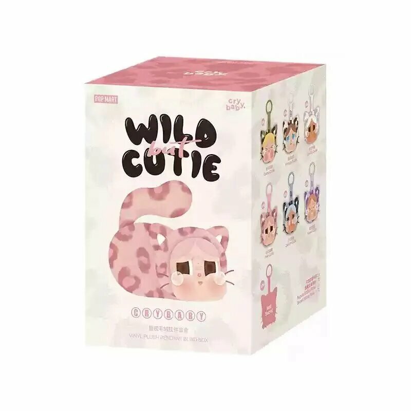 Popmart Crybaby Wild But Cutie Series Леопардовый кот, random 1