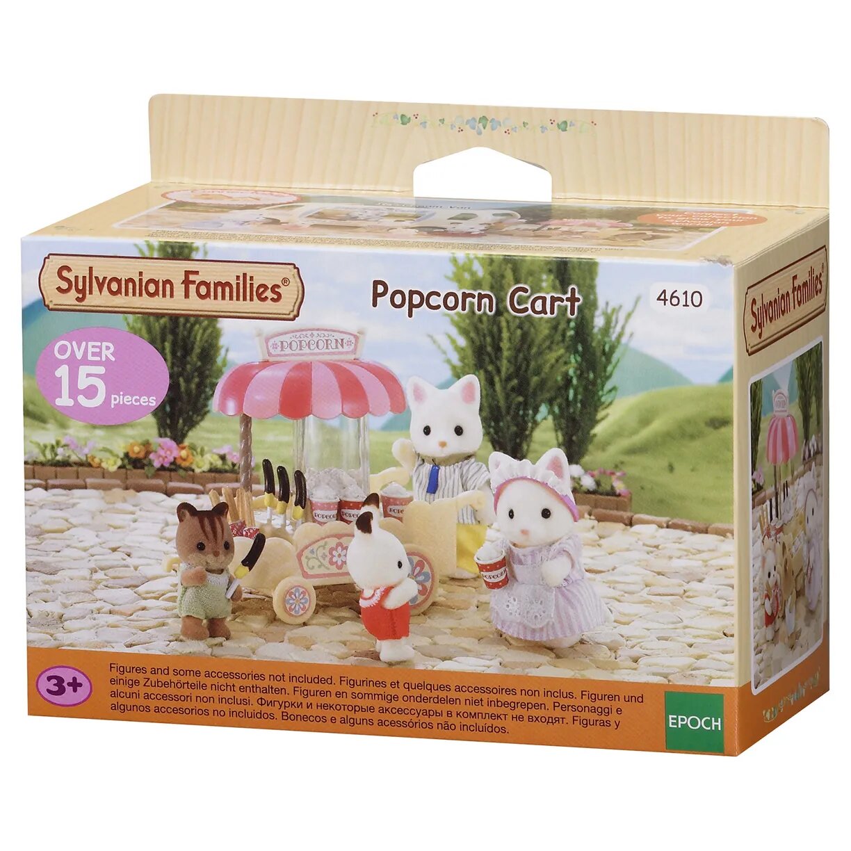 Ночь распродаж Набор Sylvanian Families Тележка с попкорном 2809
