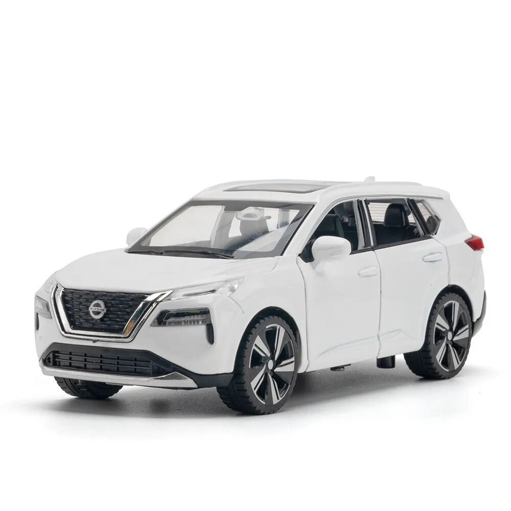 Игрушечная машинка Nissan X-Trail 2022 Chiyuan, 1:32, металл, реалистичный дизайн